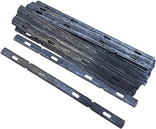 Sandbaggy X Flat Ties for Concrete Forms (for 8" Walls) - 11 Gauge Steel - Compatible with Standard Wedge Bolts - Space and Secure Modular Concrete Forms (0.82" x 14.38", 25)