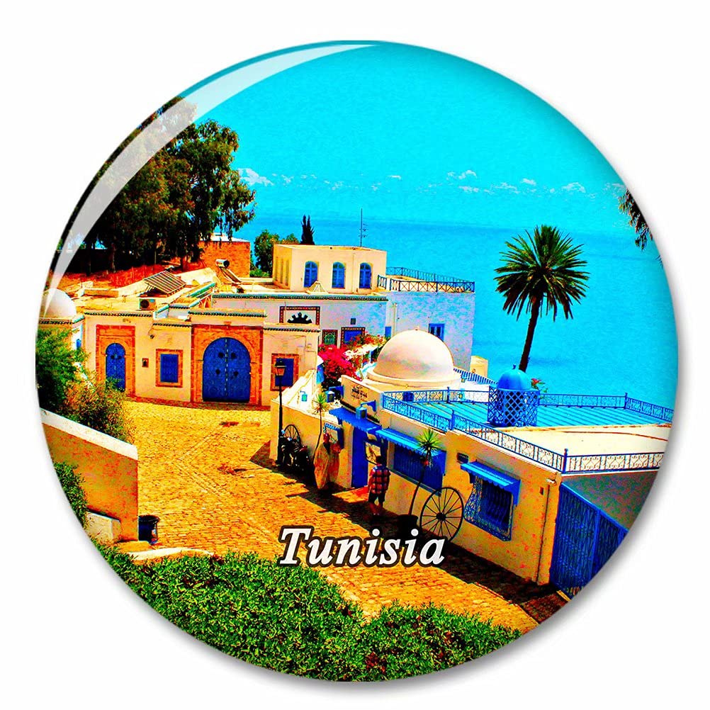 Tunisia Fridge Magnet Decorative Magnet Bottle Opener Tourist City Travel Souvenir Collection Gift Strong Refrigerator Sticker