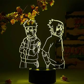 Amazon.co.jp : Naruto & Sasuke Young Otaku Lamp – NARUTO