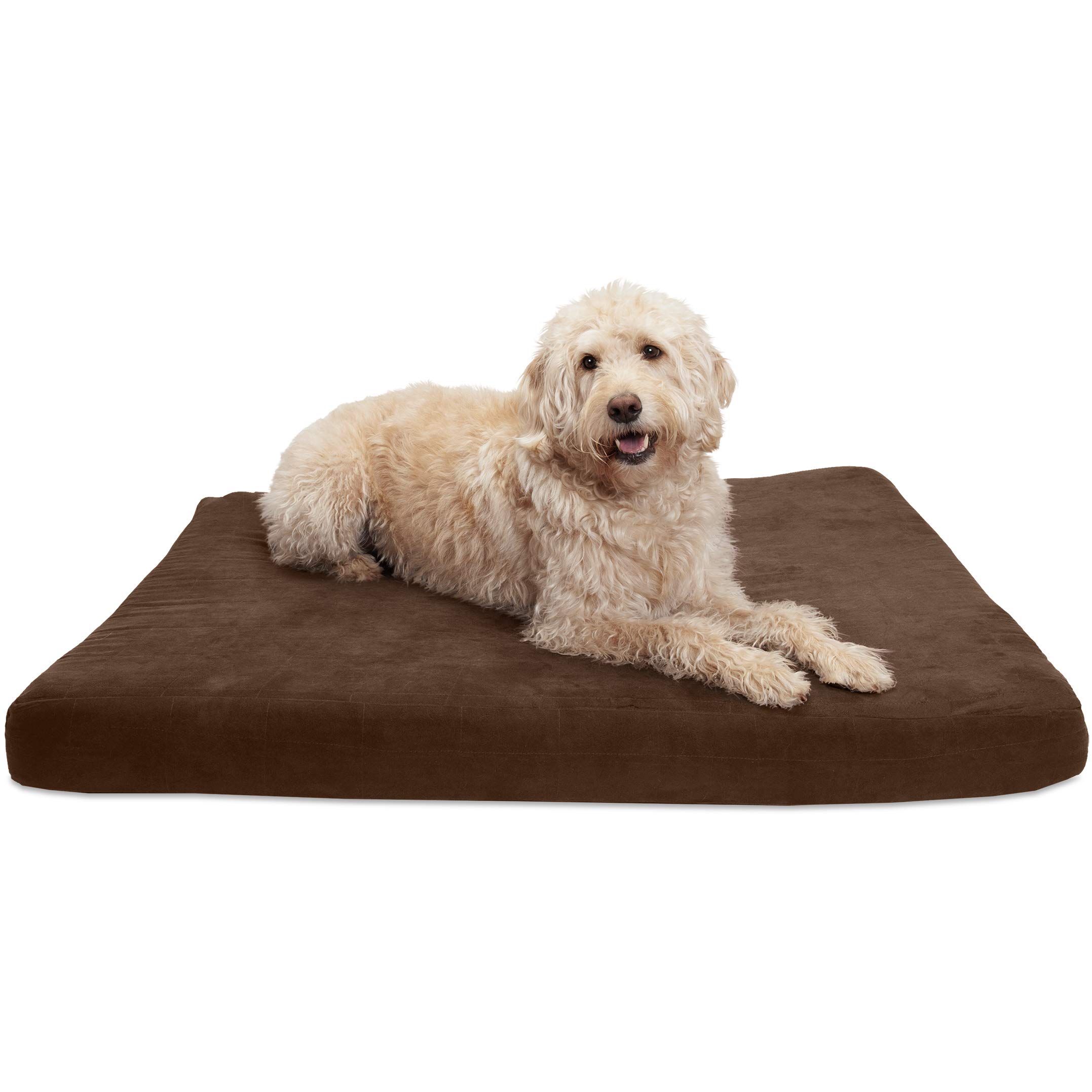FurHaven Cama para Perros para Mascotas, Camas Grandes para Perros Grandes, Camas Medianas y pequeñas para Perros medianos y pequeños, Cama ortopédica de Espuma viscoelástica para Perros, Funda