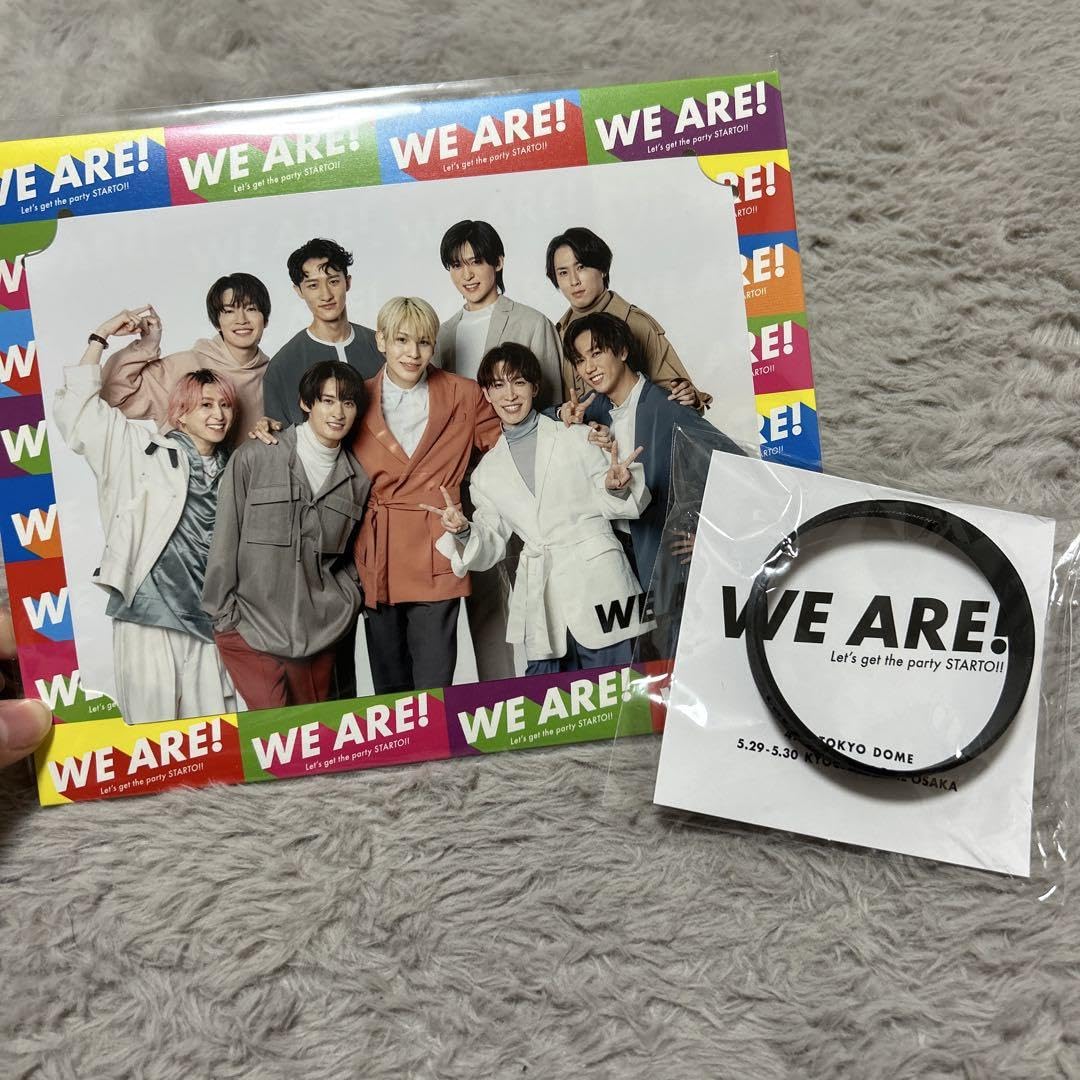 Amazon.co.jp: WE ARE! SnowManグッズ ラバーバンド 集合フォト