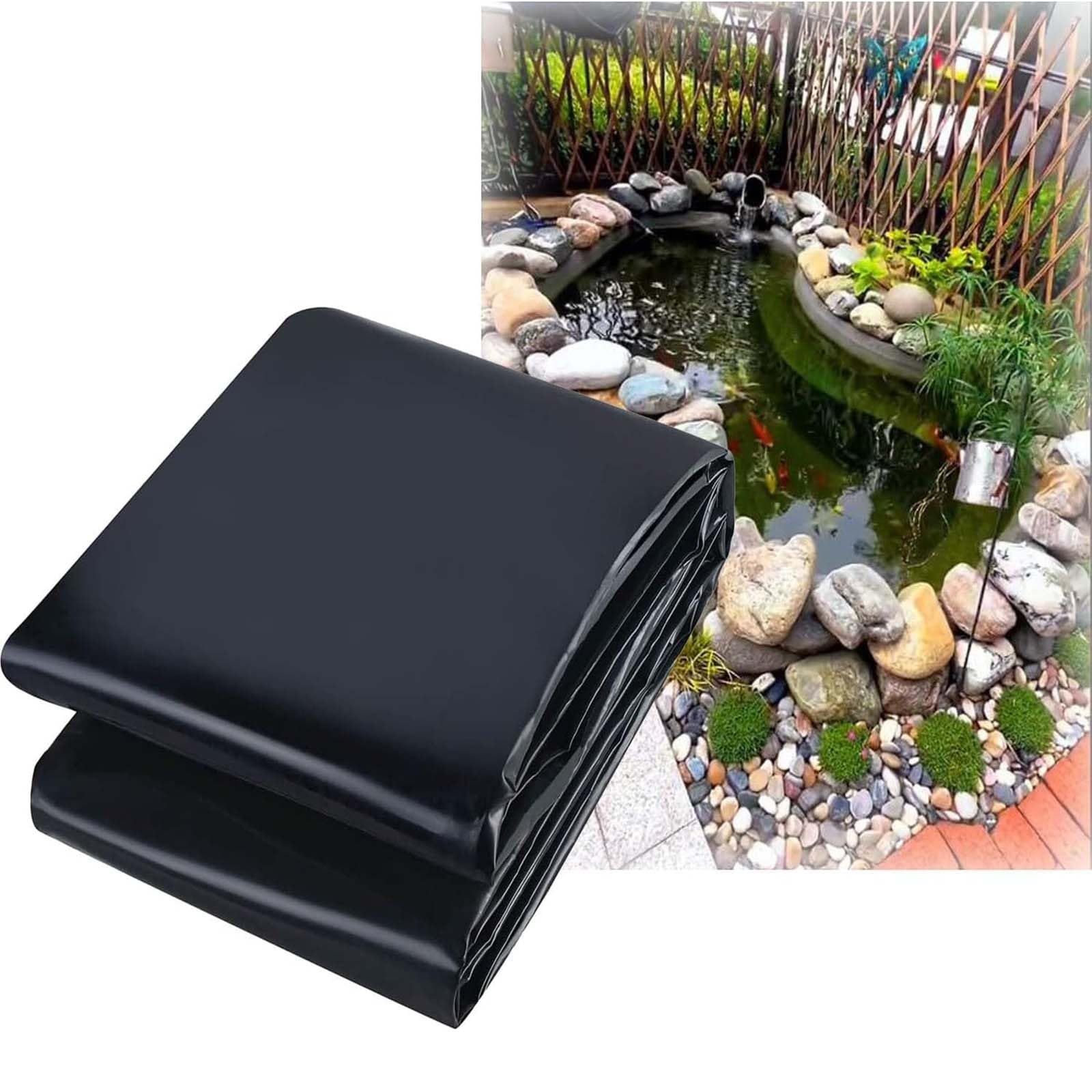 Bâche de cascade en caoutchouc souple pour fontaine de jardin zen