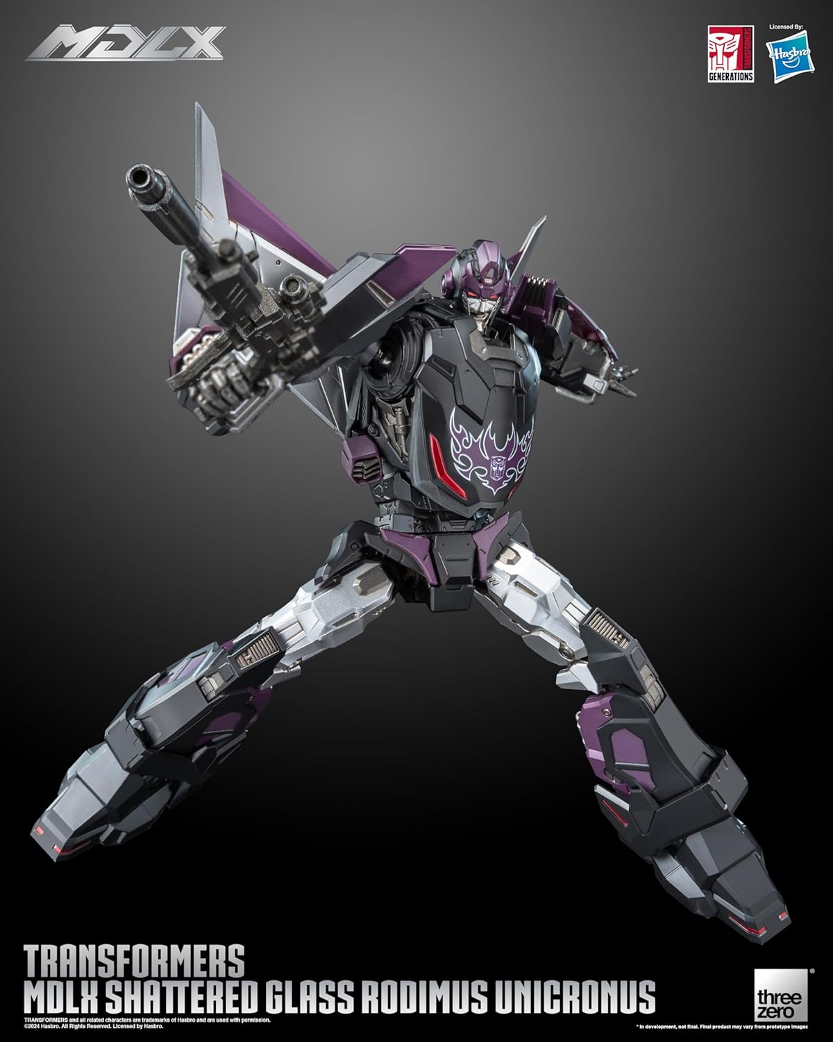 Transformers: MDLX Shattered Glass Rodimus Unicronus Action Figure