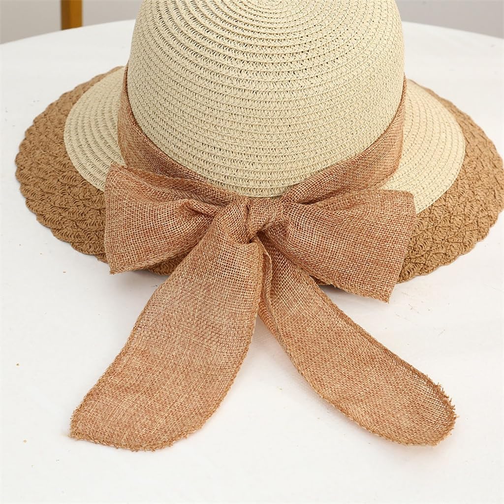 Breathable Sun Hat Sweet Bow Fluttering Outdoor Duck Tongue Beach