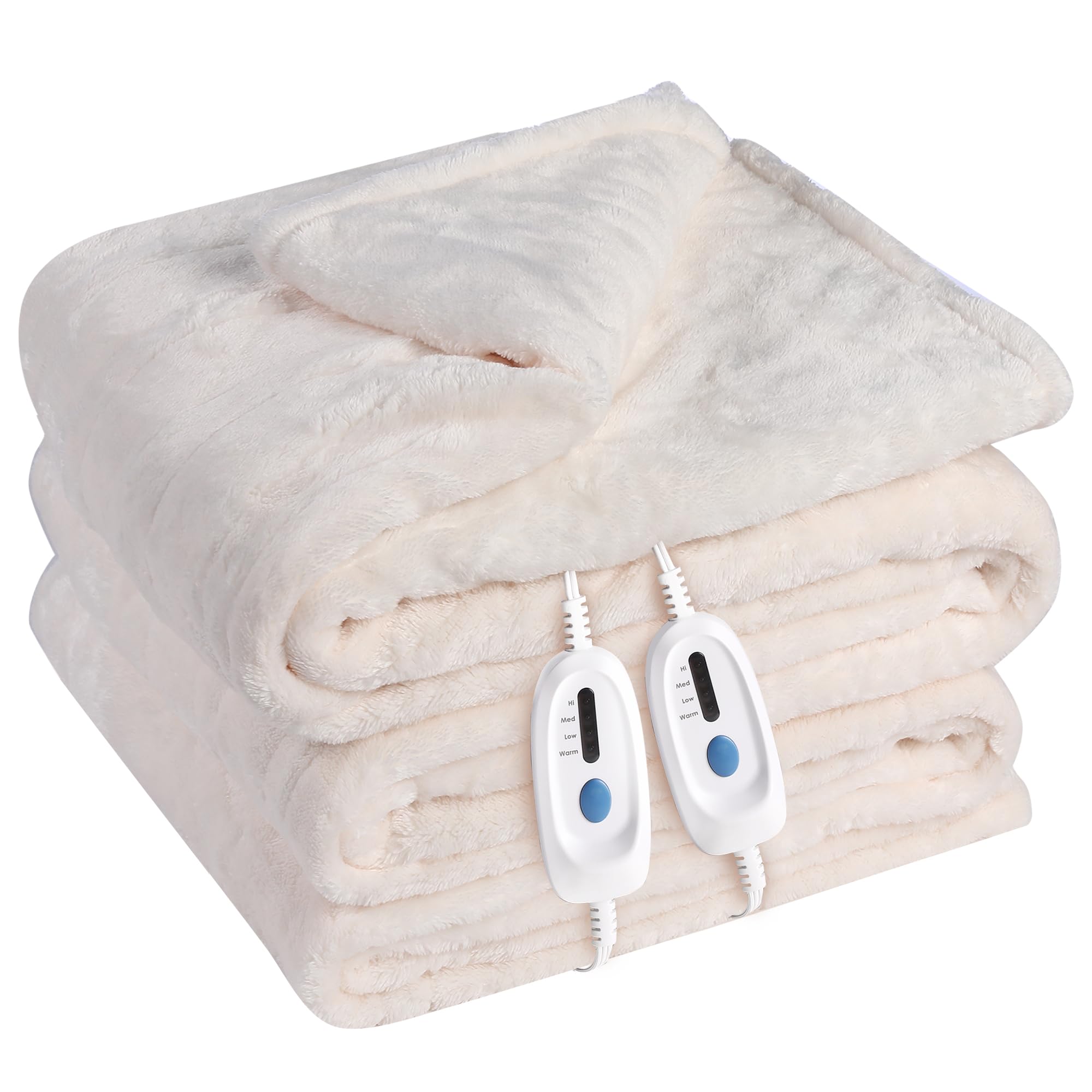 Amazon.com: McJaw Electric Heated Blanket Queen Size 84''x90