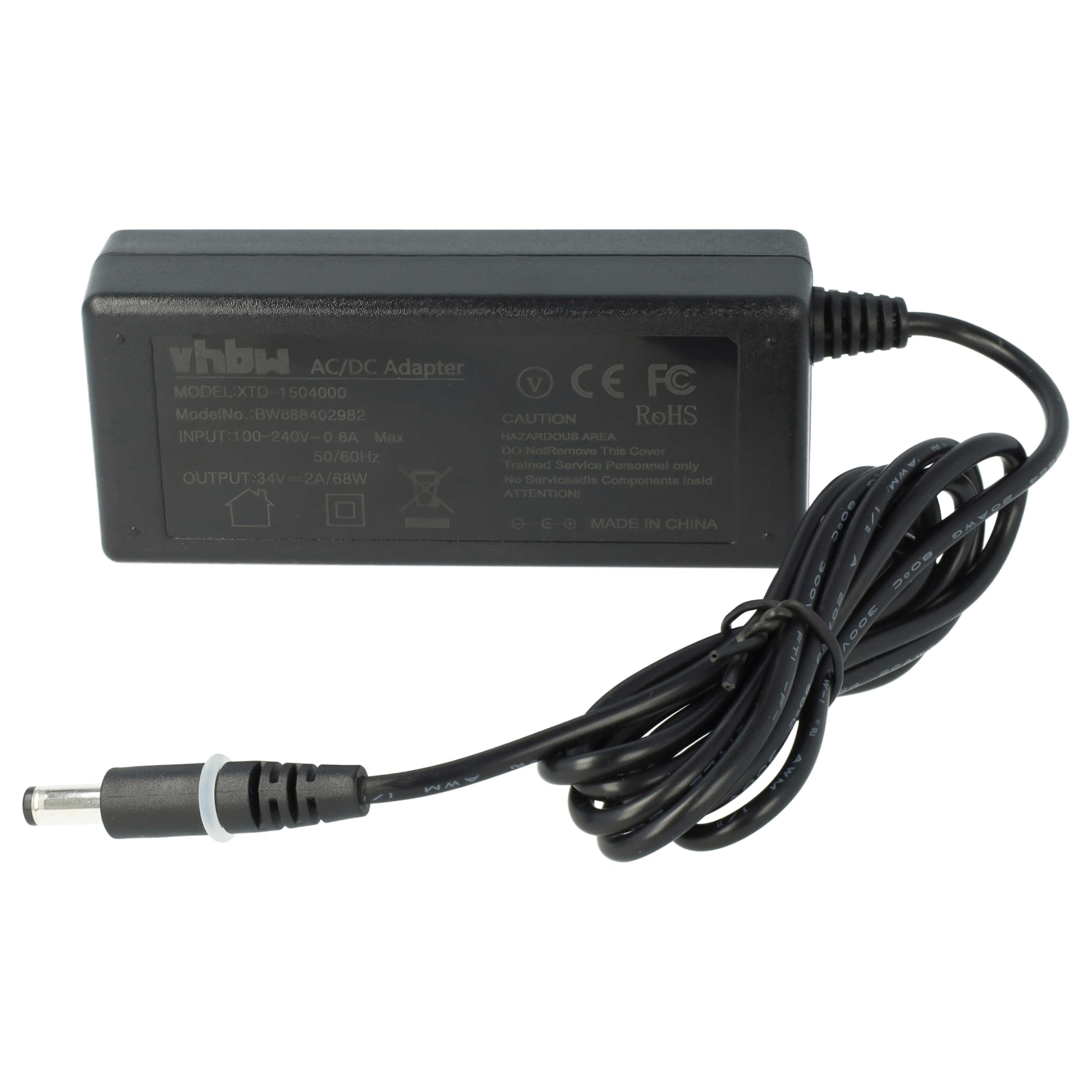 vhbw Bloc d'alimentation remplacement pour Robomow PWS0016R, PowerBox 2A pour tondeuse à gazon, robot tondeur - 230 cm