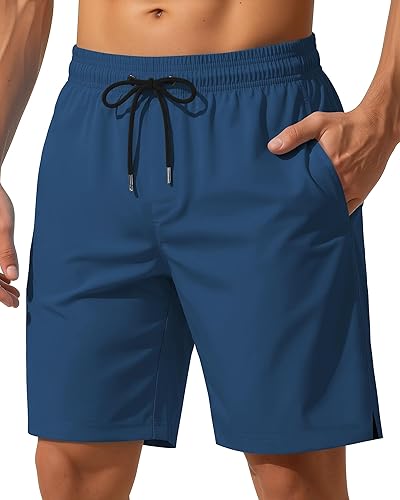 9 Inch Men Swim Trunks - Christmas Gifts For Father In Law