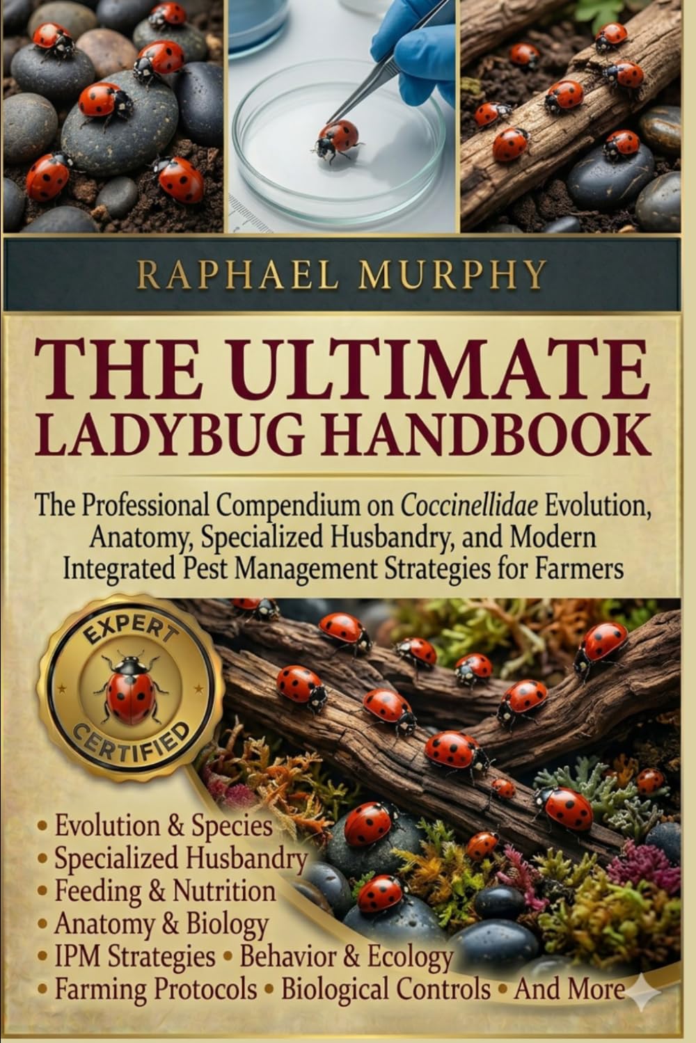 THE ULTIMATE LADYBUG HANDBOOK: The Professional Compendium on Coccinellidae Evolution, Anatomy, Specialized Husbandry, and Modern Integrated Pest Management Strategies for Farmers