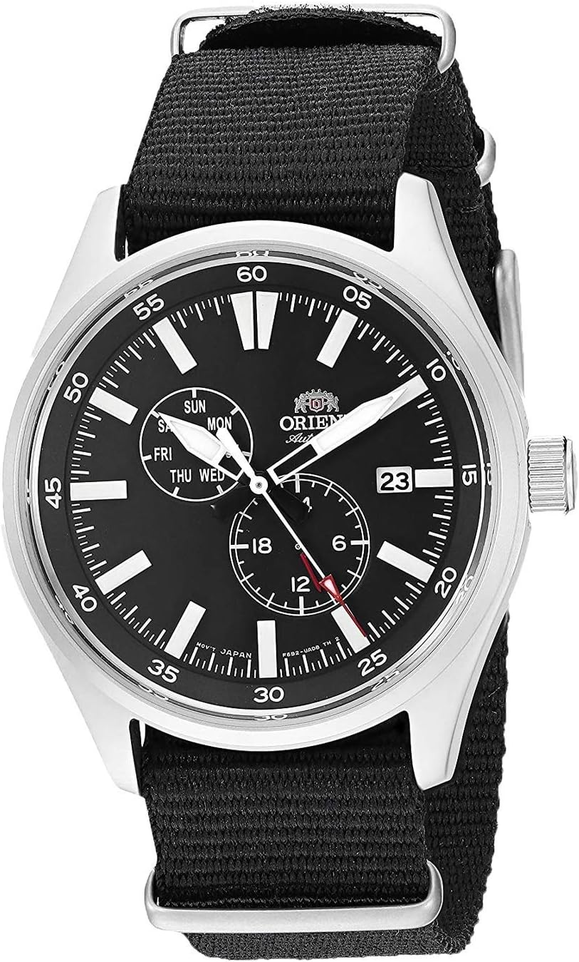 Men's Stainless Japanese Automatic/Hand Winding Field Watch