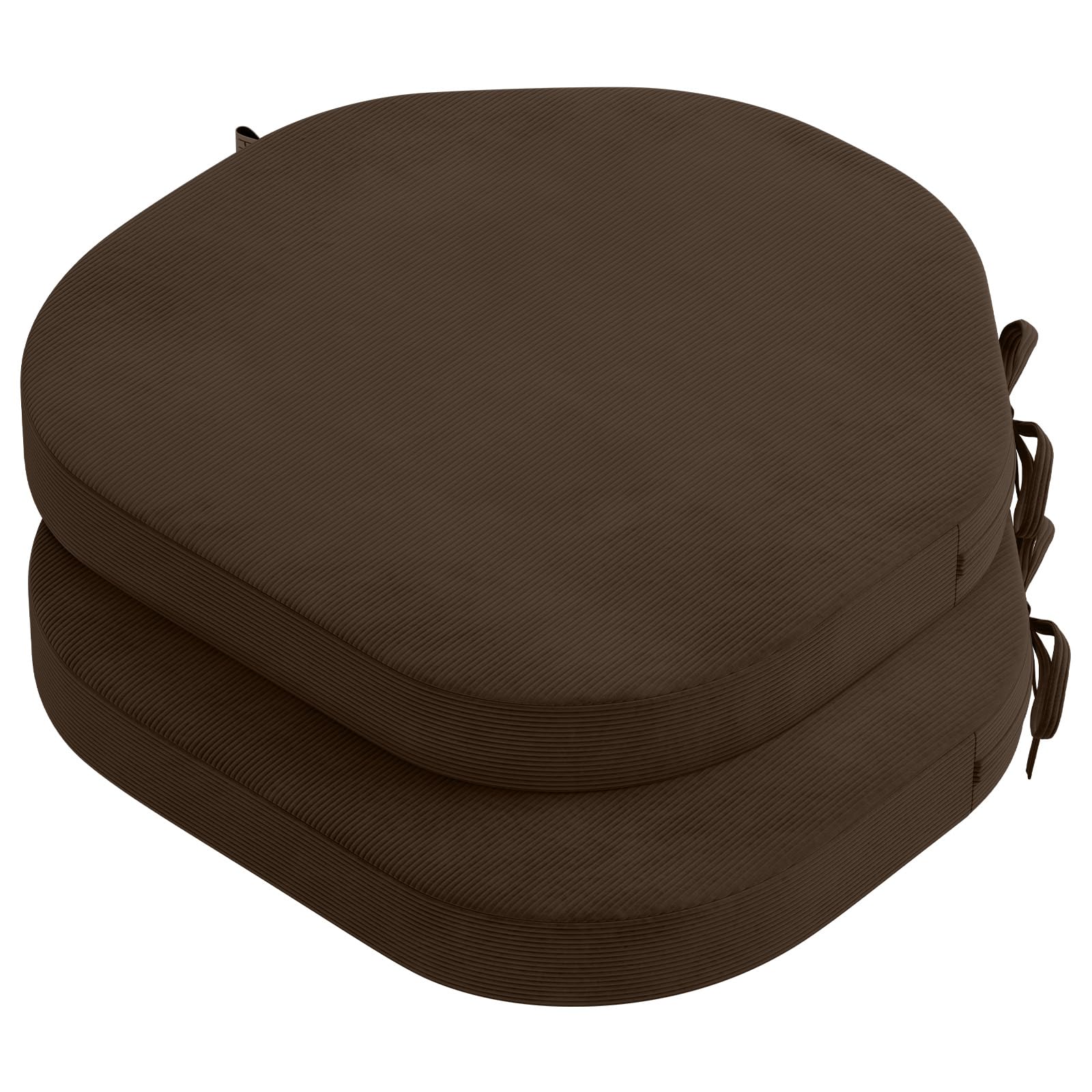 Cojines para silla de comedor de 50 cm pack de 2 cojines de asiento para cocina y salón