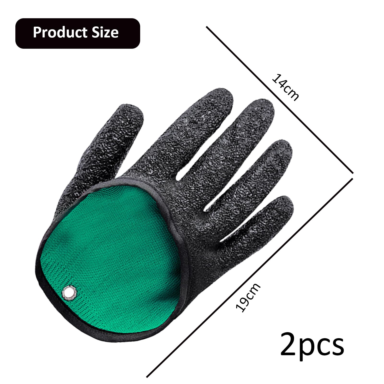 IUSOT 1 Pair Fishing Gloves - Image 2