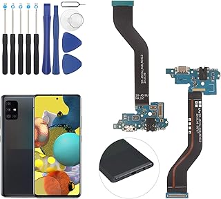 Dock Connector for Samsung Galaxy A51 5G USB Charging Port Flex Cable Replacement for A516U Type C Charger Dock Board Connector with Kit(Not for A516V)