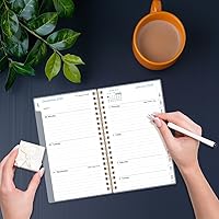 Vista 6 de 2026 Pocket Planner/Calendar - 2026 Planner from January 2026 - December 2026, Planner 2026 with 12 Tabs, Twin-Wire Binding, Inner Pocket, 3.75" x