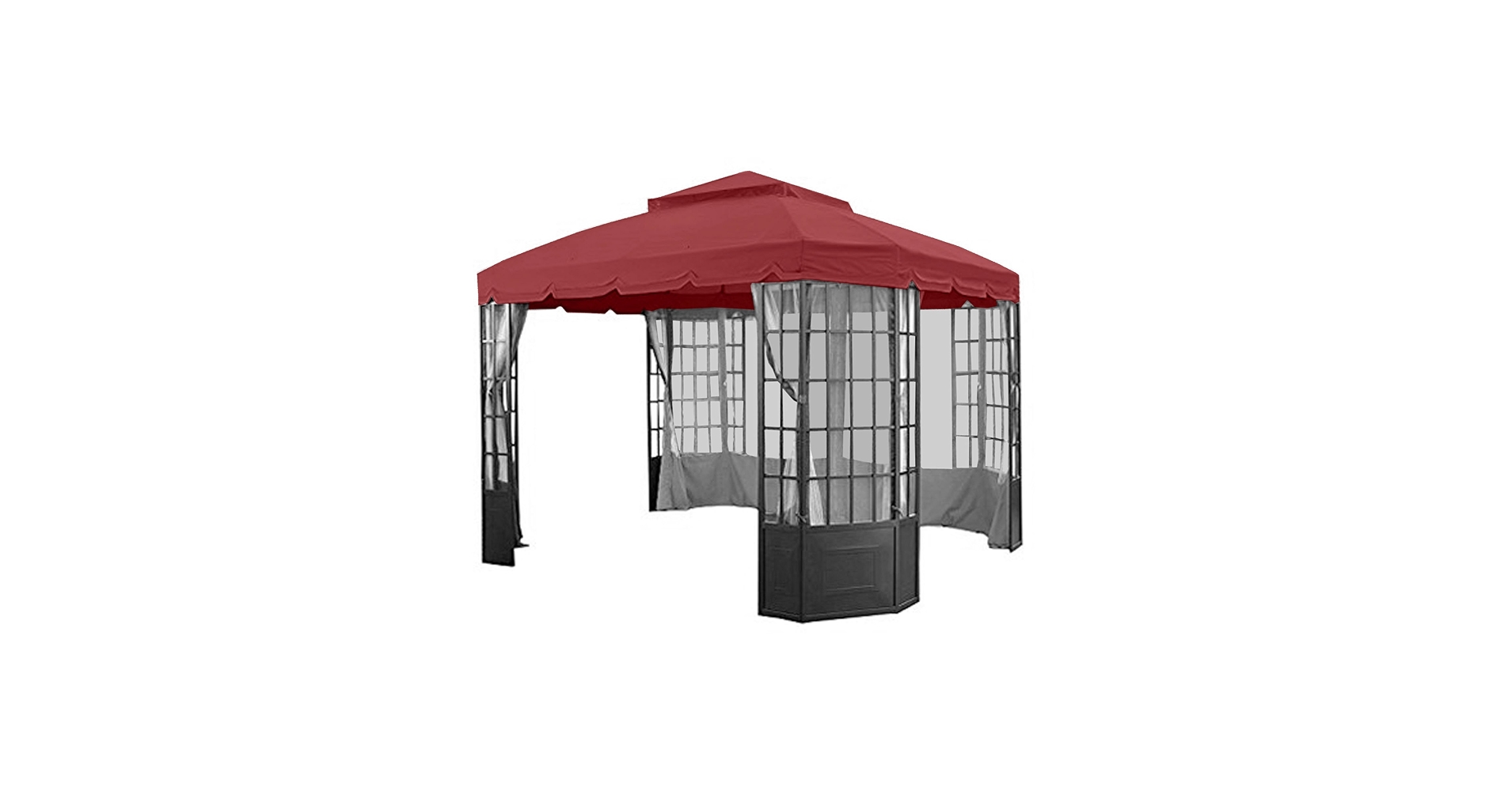 280ShelterEasyPole＆ShelterWINDOWCOVER Amazon.com: Garden Winds Replacement Canopy Top Cover and