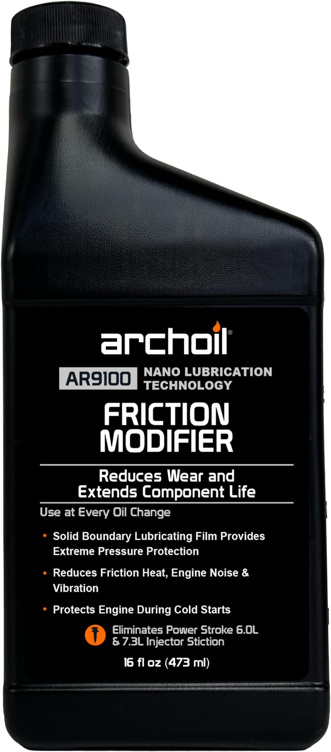 AR9100 Oil Additive (16oz) for All Vehicles - Powerstroke Cold Starts, Eliminates Injector Problems