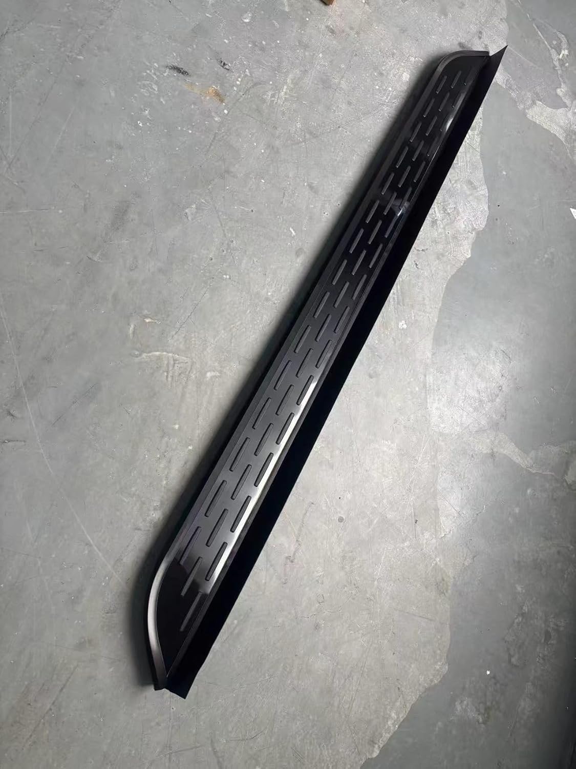 2 pcs fit for Lincoln Nautilus 2024-2026 Running Board Side Step Nerfbar Aluminium Black (with Brackets)