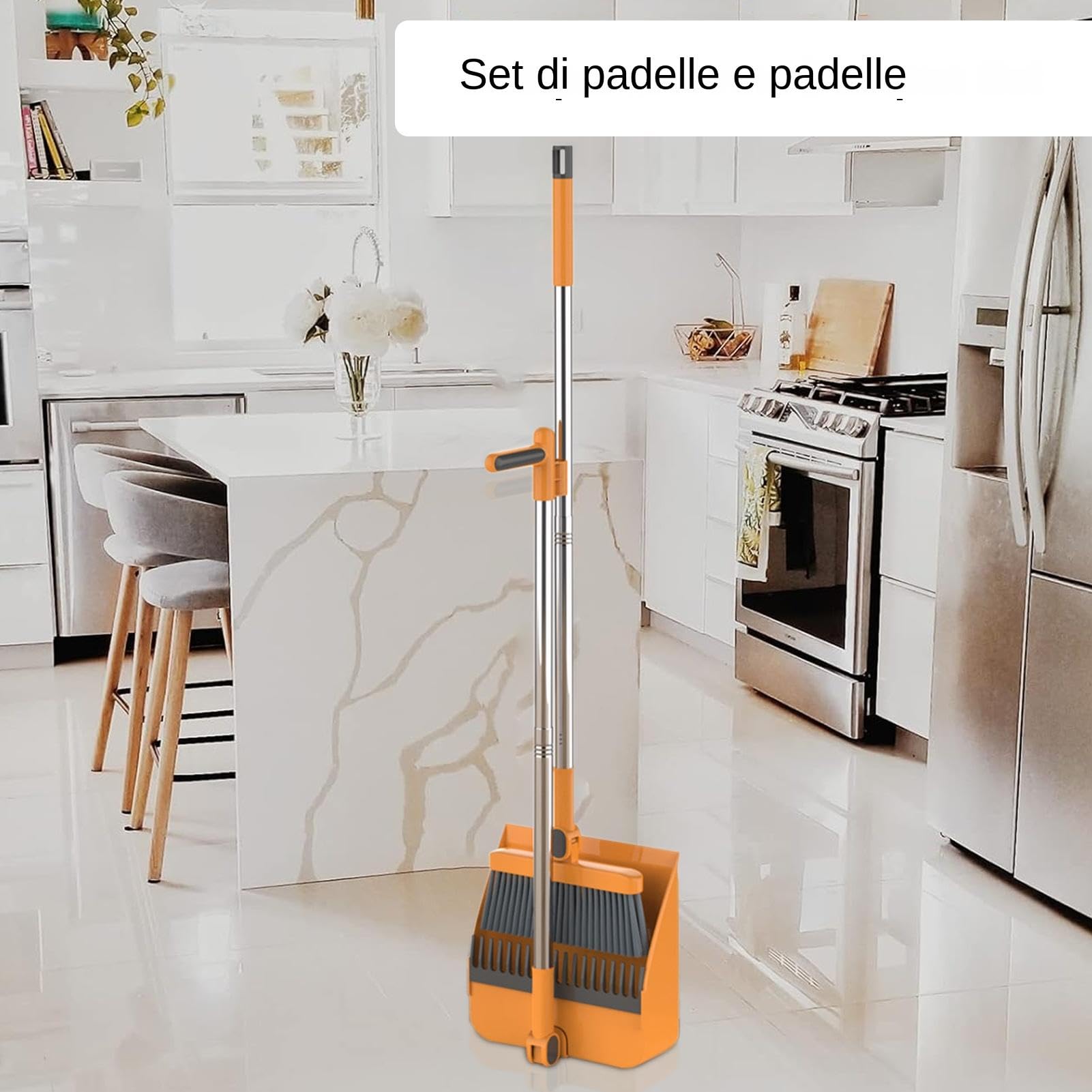 Kleine Kehrschaufel Aus Edelstahl Mit Holzgriff – Kompakt, Robust, Vielseitig Für Küche, Bad, Garage & Mehr
