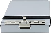 Vista 7 de Soporte para formularios II Saunders de aluminio reciclado, con clip, 6" x 11", Gris