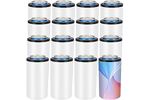 16 Pack Sublimation Can Cooler Blank Can Cooler