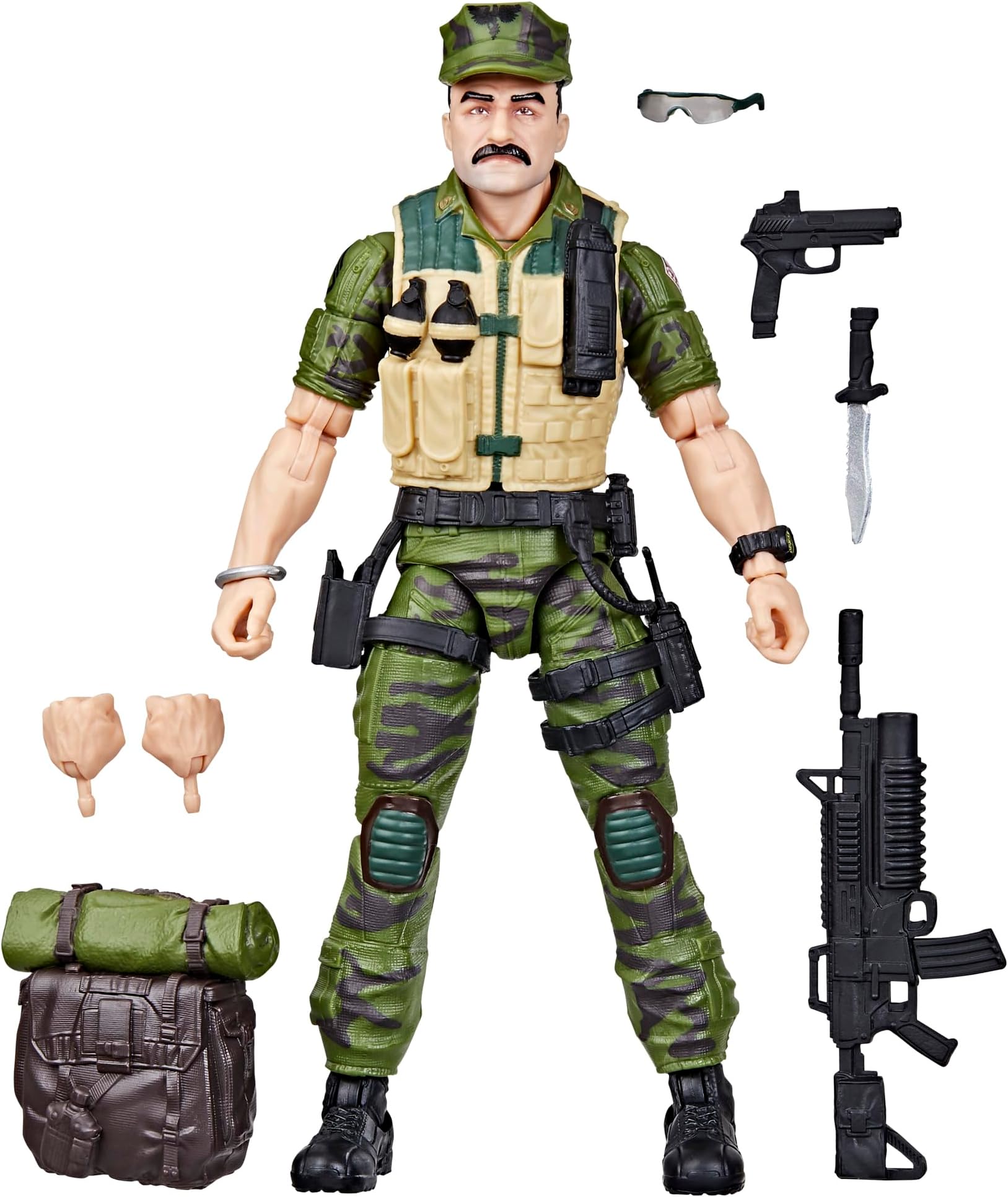 Classified Series #148, Leatherneck, Collectible 6 Inch Action Figure with 8 Accessories