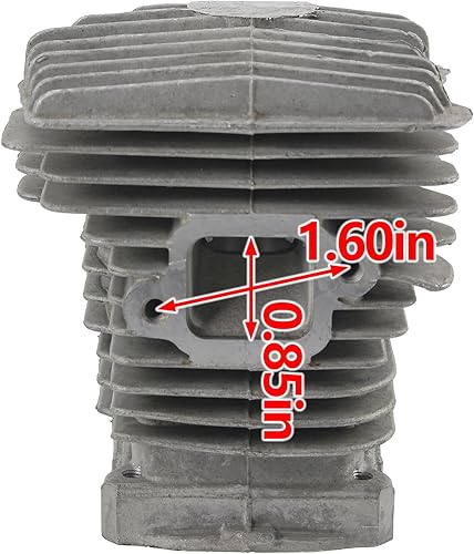 Miniatura 3 de partszen Kit de montaje de pistón de cilindro para motosierra Stihl MS211 MS211C MS211 2-Mix MS211C-BE MS211C-BE Z MS211Z Reemplazo para motosierra