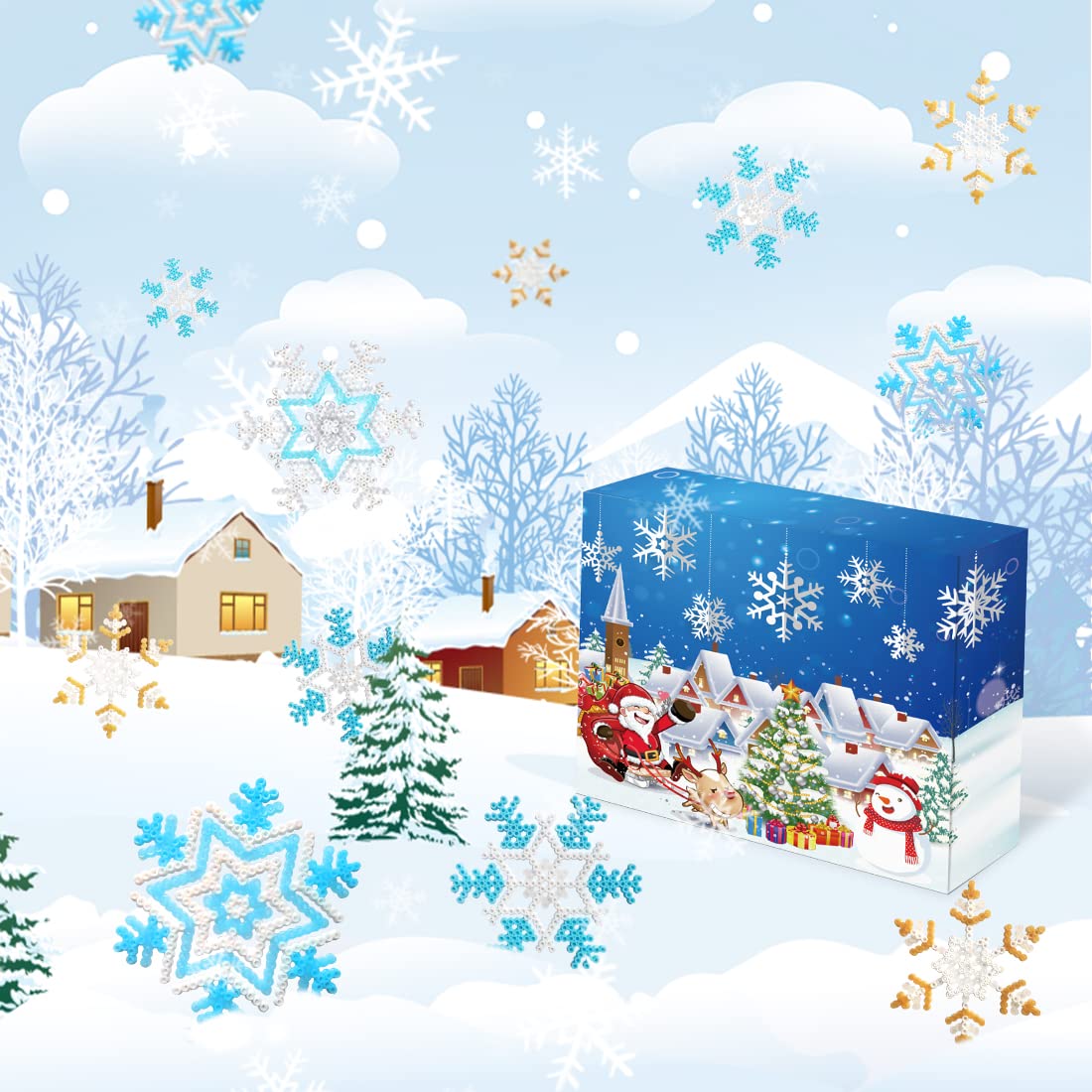 Giugio Perles à Repasser, Perle A Repasser De Noël,avec