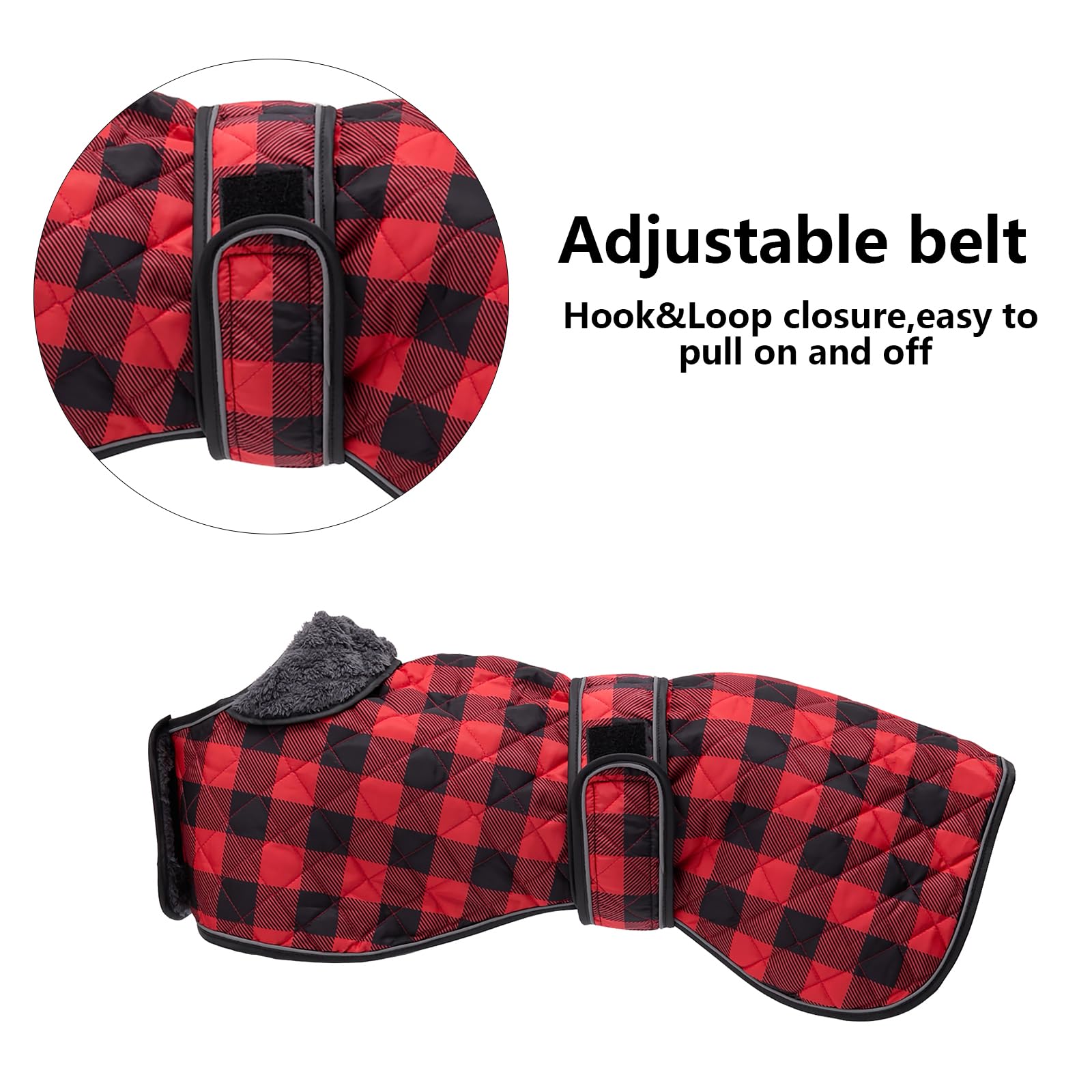 Geyecete Waterproof Greyhound Whippet Lurcher Coat - Image 3
