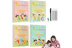 Calligraphy Cuaderno Magico de Escritura para Niños: ¡Aprende a Escribir Mágicamente!