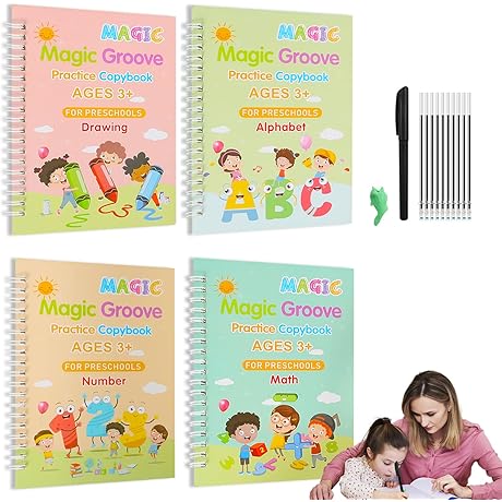 Calligraphy Cuaderno Magico de Escritura para Niños: ¡Aprende a Escribir Mágicamente!