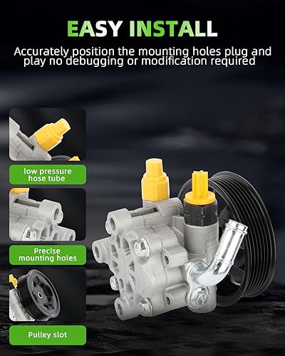 Miniatura 877 de SCITOO Bomba de dirección asistida compatible para 2005 para Saab 9-2X 2.0L, 2006 para Saab 9-2X 2.5L, 2004-2005 para Subaru Impreza 2.0L, 21-5396