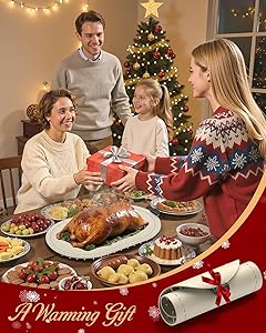 Warming Mat for Food, Food Warming Mat with Heat Insulation Pad, Fast Full-Surface Heating Mat for Food, Silicone Food Warmer, Electric Warming Tray for Parties Buffet,Gatherings,Everyday Use