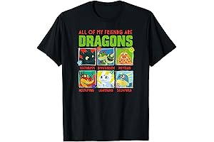 DreamWorks Dragons: The Hidden World Dragon Friends T-Shirt