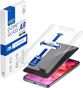DOME GLASS Whitestone DOME AR Privacy for Samsung Galaxy S25 Plus [Super Anti-Reflection & Privacy] Tempered lass Screen Protector with Anti Spy[1pack]