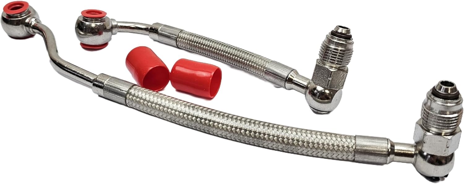 Fuel Injection Lines Kits Compatible with Harley-Davidson 1995-1999 Electra Glide Road King Road Glide Replaces HDFL-005 HDFL005