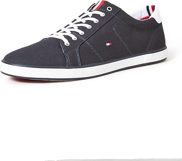 TOMMY HILFIGER Canvas Lace Up Trainers 