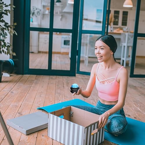 Miniatura 6 de Herramienta de masaje manual con bola de rodillo para liberación miofascial, terapia de punto de activación, nudos musculares, dolor de