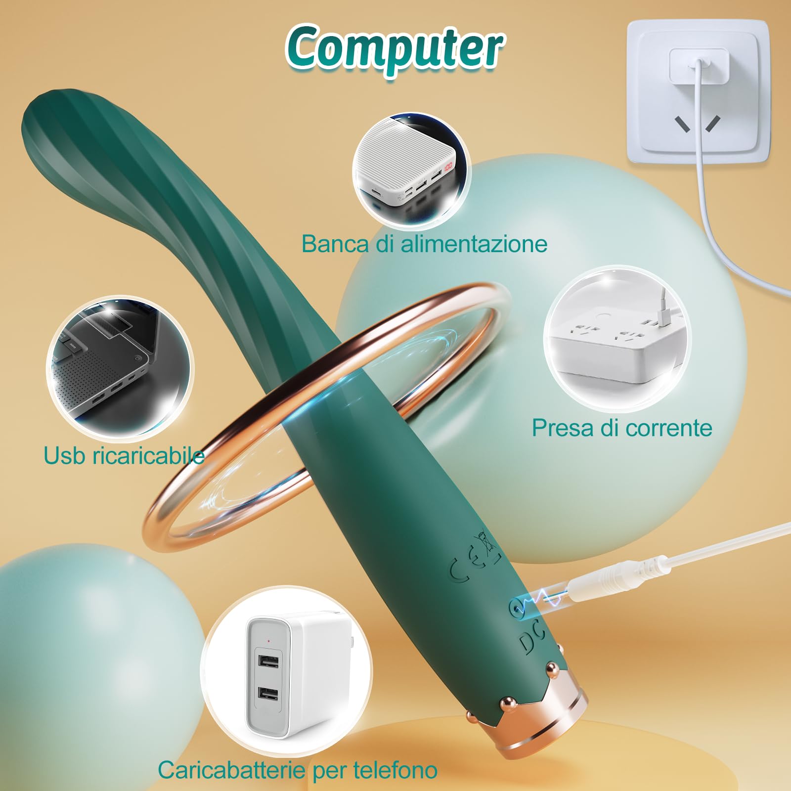 Sex Toys Dildo Vibratoreper Donna - Vibratoreper Donna Punto G Squirting Dildo Anale con 10 Vibrazioni per Vibratoreper Donna Realistico Stimolatore Clitorideo Femminile,Sextoysdonna Dildo Vibrante