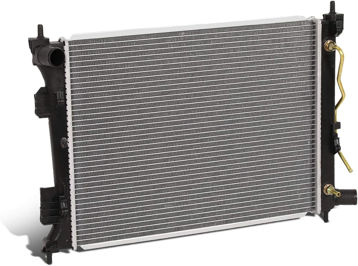 Auto Dynasty Radiator Compatible with 2012-2017 Dodge Attitude Accent Rio 1.6L AT/MT, DPI 13253 Factory Style 1-Row Cooling Radiator, Aluminum Core