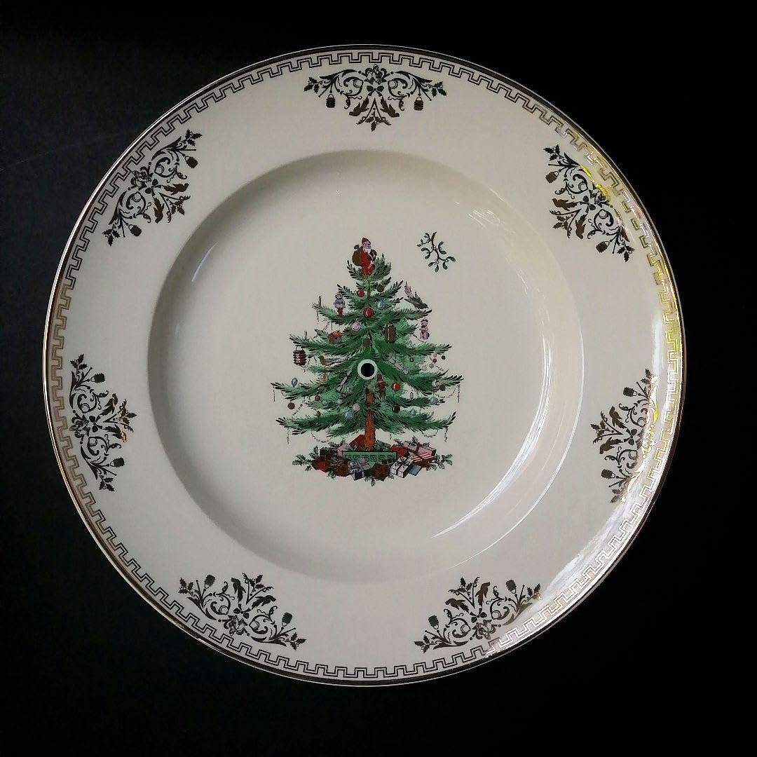 Amazon.co.jp: スポード クリスマスツリー ゴールド 2段 ケーキ