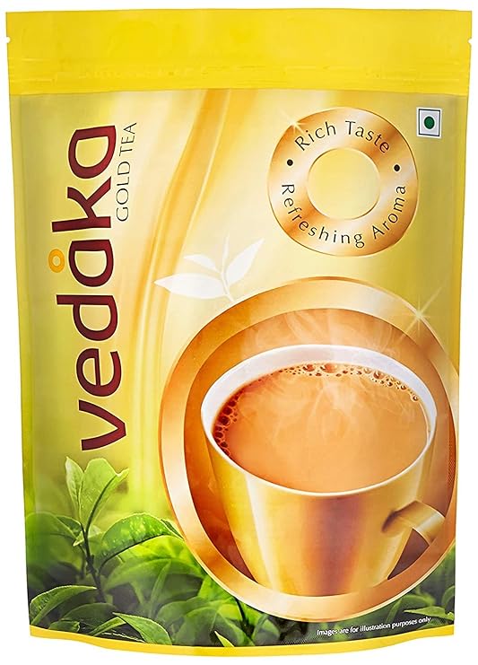 Buy Amazon Brand – Vedaka Gold Tea | Rich & Aromatic Chai | 1 kg at Rs. 439