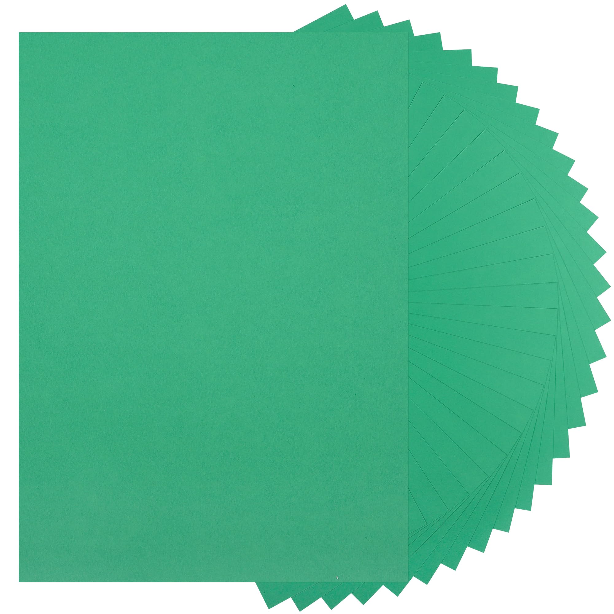 30 Sheets Christmas Green Cardstock 250gsm/92lb Construction Paper A4 — image 1