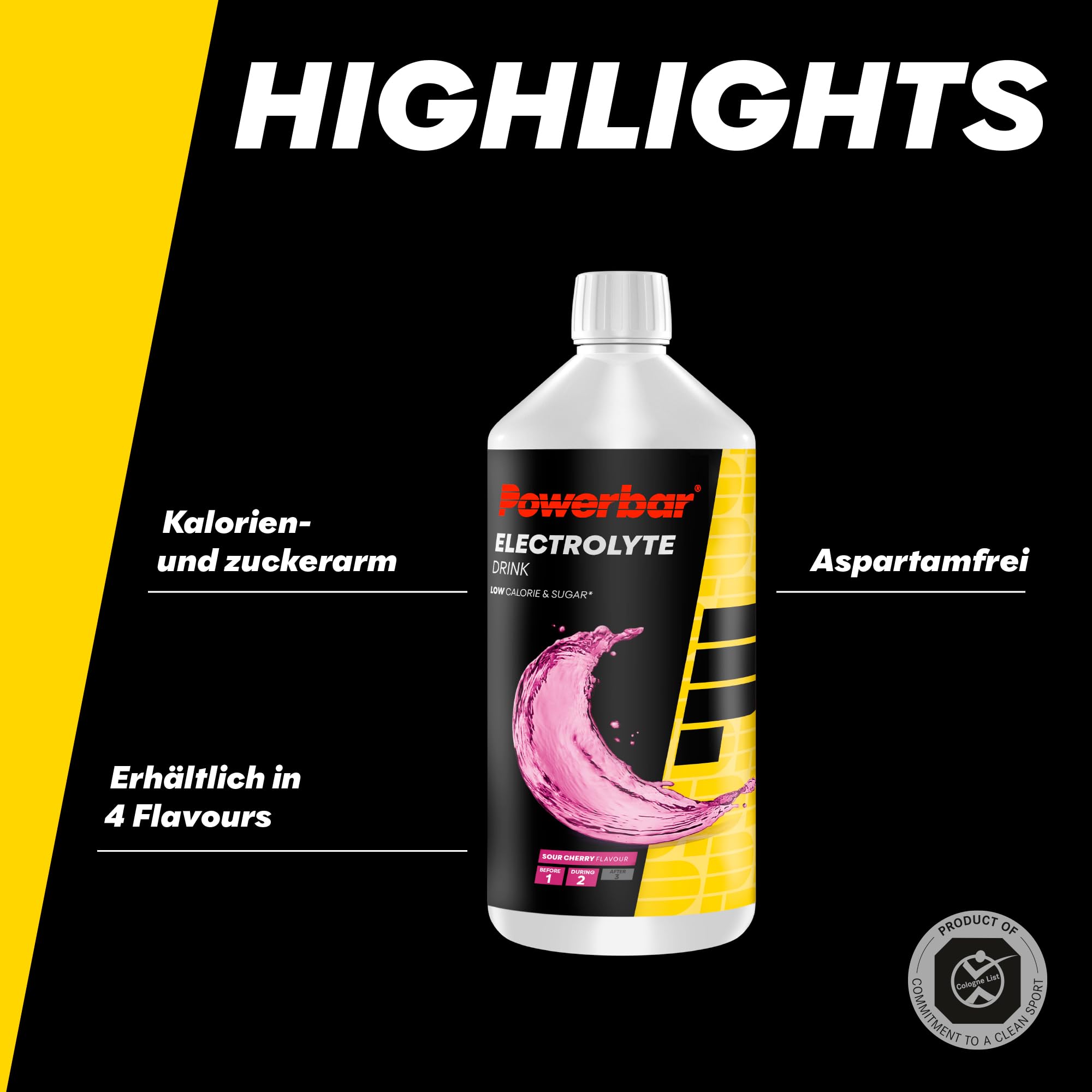 Electrolyte Drink (1000 ml) Sour Cherry