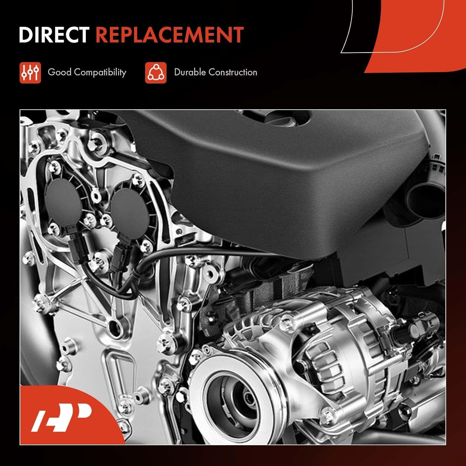 A-Premium Engine Variable Valve Timing (VVT) Solenoid Compatible with Nissan Altima 2019-2022, Rogue 2017-2019, Sentra 2017-2022, Murano 2016, Pathfinder 2014, Juke, Kicks & Infiniti QX60 2014-2020