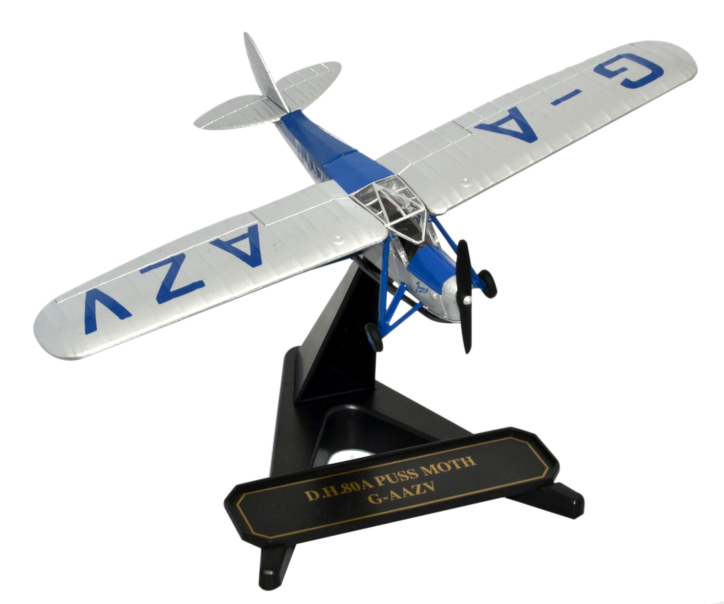 Oxford Diecast 1:72 De Havilland DH-80A Puss Moth 'Amy Johnson's Jason II' Plane
