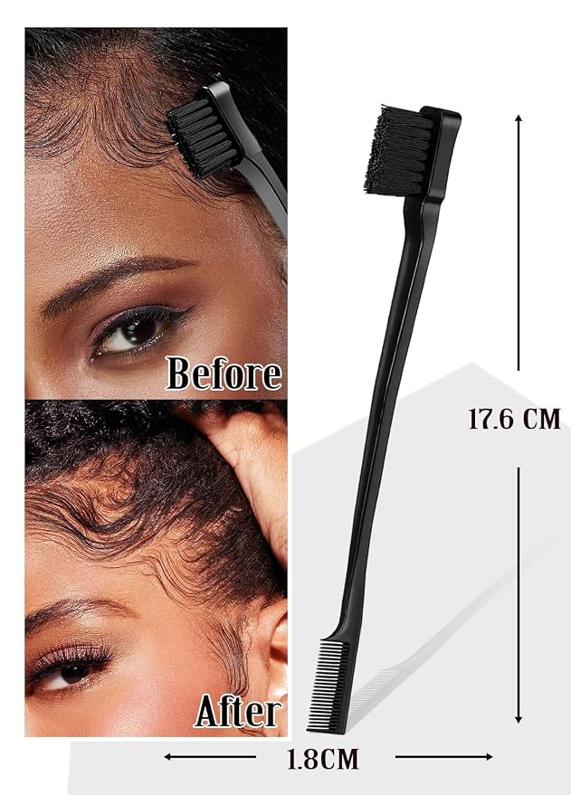 AnWoor 4Pcs Cepillo y Barra para Peinar Cabello miniatura 8