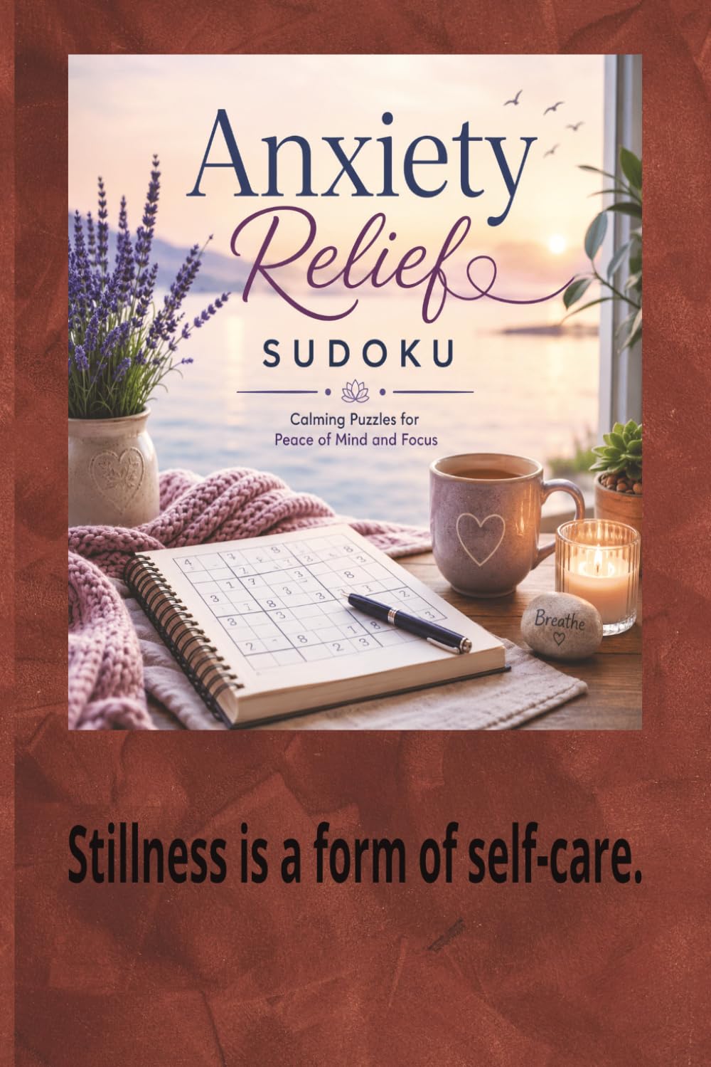 Anxiety Relief Sudoku: Sudoku Puzzle for Anxiety | Calming Puzzle, for Peace of Mind and Focus | 6x9 inches, 110 Pages | 50+ Puzzles | Solutions Included