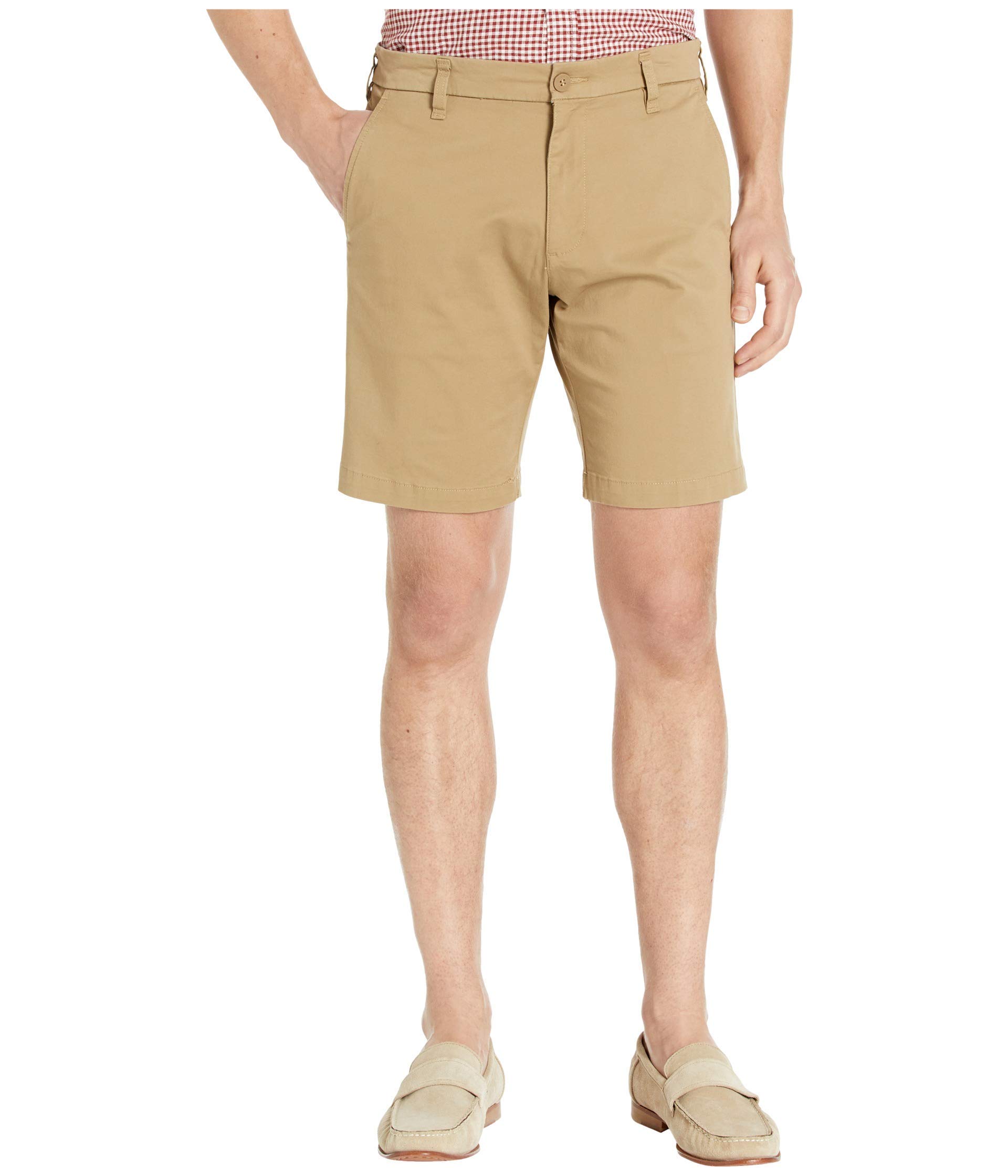 Dockers Men's New British Khaki Perfect Short Classic Fit 10.5", 42