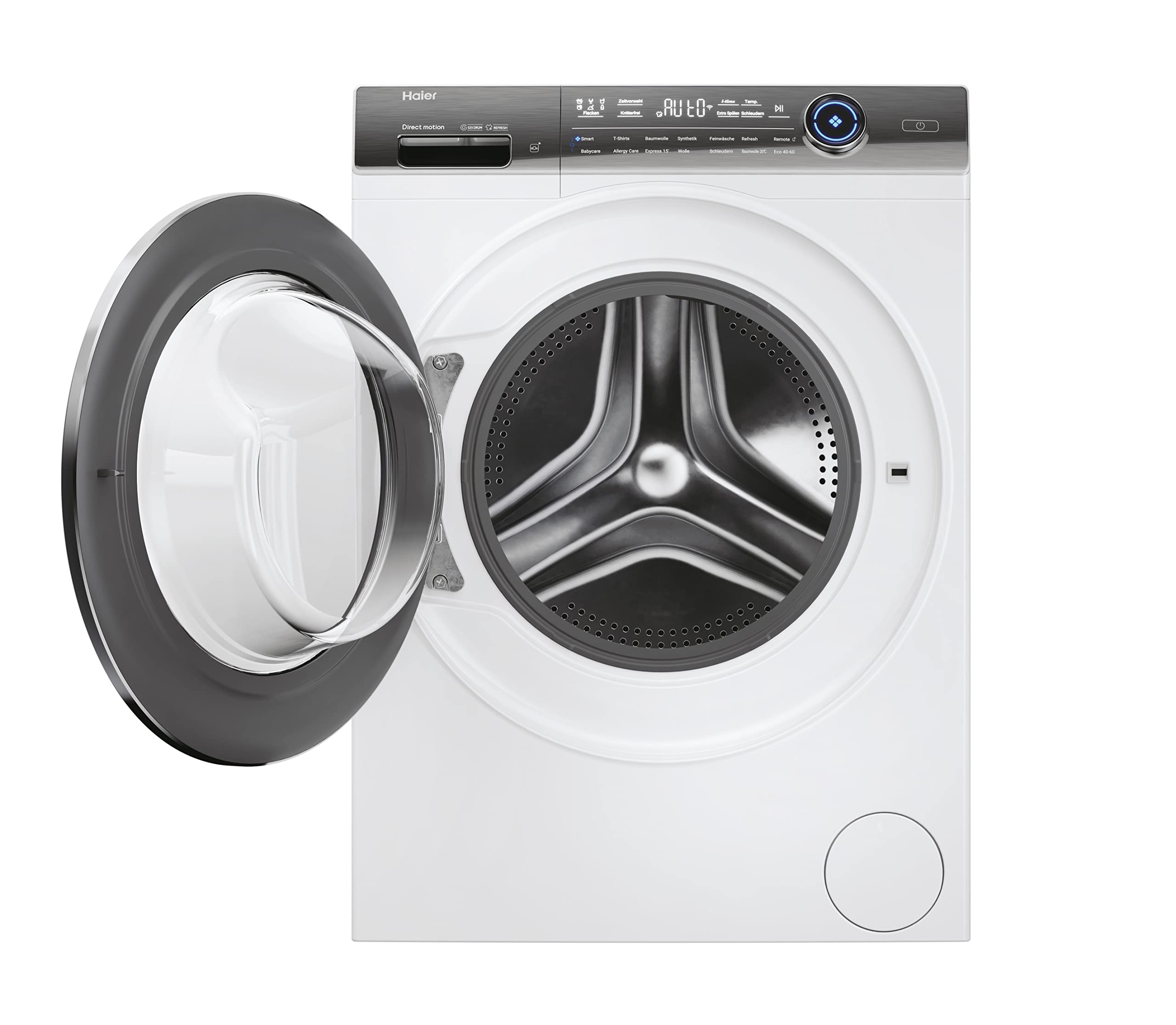 Haier SÉRIE I-PRO 7 PLUS HW120-B14979EU1 Lave-linge / 12 kg / 20% plus efficace que la classe A/Smart Home - Wi-Fi & application hOn/Moteur Direct Motion/Programme Refresh & options de traitement des