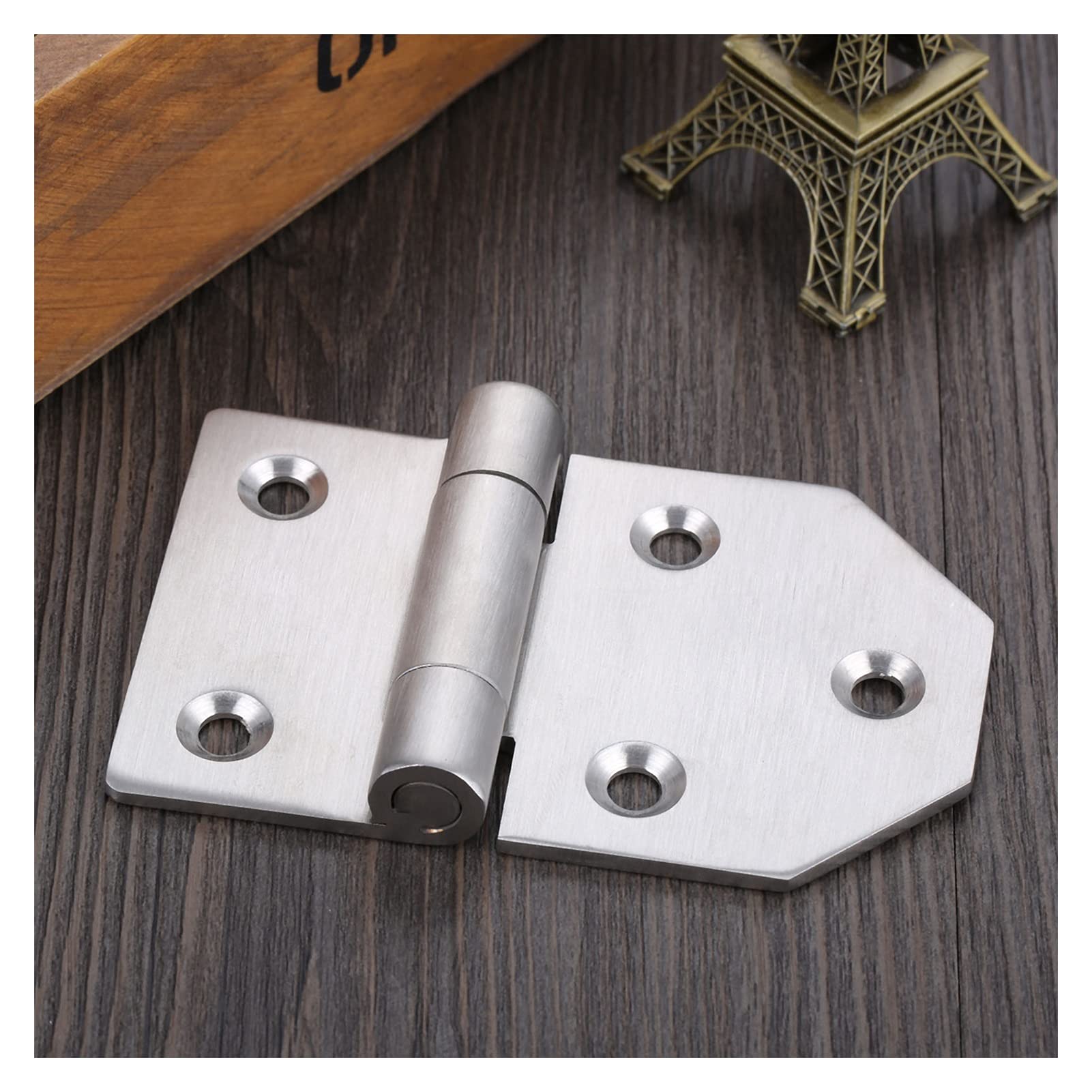 Bisagra de la puerta del gabinete Gabinete de acero inoxidable de acero inoxidable Bisagra eléctrica Bisagra eléctrica Bisagra para equipaje Tarjeta de herramienta Bisagra de muebles 101 * 65mm
