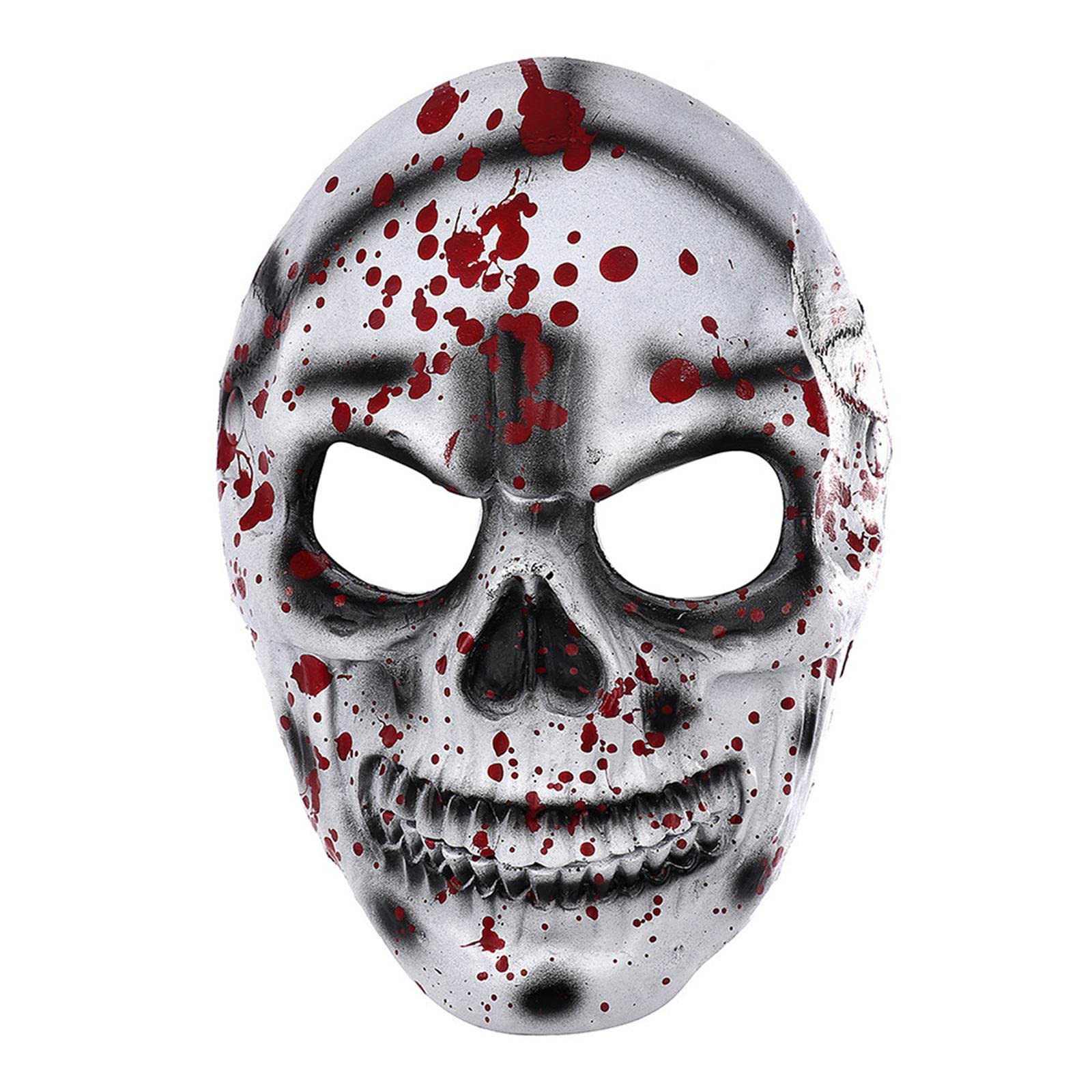 AnyCommand® Skull Mask Blood Spot Makeup Horrifying Prop for Party Masquerade Kids WhiteOther Winter D cor Winter Holiday Seasonal D cor Home-image-11